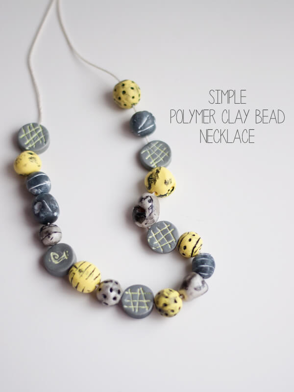 Beads  Polymer clay beads diy, Polymer clay crafts, Polymer clay